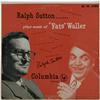Image 2 : Ralph Sutton Autographed 10" Record Group of 3.
