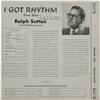 Image 4 : Ralph Sutton Autographed 10" Record Group of 3.