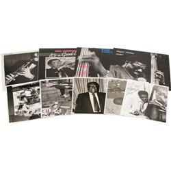 Classic Jazz Signed Record and Photo Group. Trum