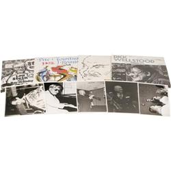 Classic Jazz Signed Record and Photo Group. Here