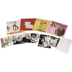 Classic Jazz Signed Record and Photo Group. Clas