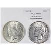 Image 1 : PEACE SILVER DOLLARS