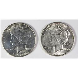 PEACE SILVER DOLLARS