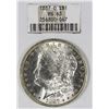 Image 1 : 1887-O MORGAN SILVER DOLLAR