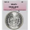 Image 2 : 1901-O MORGAN SILVER DOLLAR