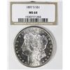 Image 1 : 1897-S MORGAN SILVER DOLLAR