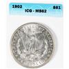 Image 2 : 1902 MORGAN SILVER DOLLAR