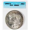 Image 1 : 1899-O MORGAN SILVER DOLLAR