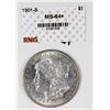 Image 1 : 1901-S MORGAN SILVER DOLLAR