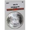 Image 2 : 2001 AMERICAN SILVER EAGLE