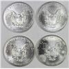 Image 2 : GEM BU AMERICAN SILVER EAGLES