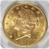 Image 1 : 1900 $20 LIBERTY GOLD