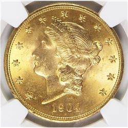 1904 $20 LIBERTY GOLD
