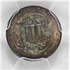 Image 2 : 1861 THREE CENT SILVER