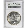Image 3 : 1927 PEACE SILVER DOLLAR