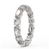 Image 3 : 2.73 ctw Marquise Cut Diamond Eternity Ring 18K White Gold - REF-340X2A