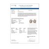 Image 4 : 1.52 ctw Diamond & Pearl Earrings 18K Rose Gold - REF-217H8R