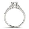 Image 2 : 2.1 ctw Certified VS/SI Diamond Ring 18k White Gold - REF-504K5Y