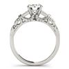 Image 2 : 0.7 ctw Certified VS/SI Diamond Ring 18k White Gold - REF-86A2N