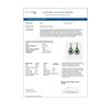 Image 4 : 25.7 ctw Emerald & Diamond Earrings 18K Yellow Gold - REF-672M8G
