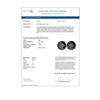 Image 4 : 5.15 ctw Fancy Black Diamond Solitaire Stud Earrings 10k Rose Gold - REF-82H2R