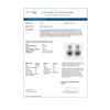 Image 4 : 6.8 ctw Emerald & Diamond Earrings 18K Rose Gold - REF-327G3W