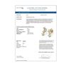 Image 4 : 4 ctw Princess Diamond Earrings 18K Yellow Gold - REF-592W8H
