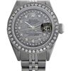Image 3 : Rolex Men's Stainless Steel, QuickSet, Diamond Dial & Diamond Bezel - REF-557T2K