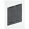 Image 2 : Donald Judd Untitled, set of two prints USA, 1978-1979 black aquatin