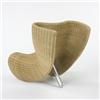 Image 1 : Marc Newson Wicker chair Idee Australia/Japan , c. 1990 wicker, alum