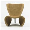 Image 1 : Marc Newson Wicker chair Idee Australia/Japan, c. 1990 wicker, alumi