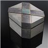 Image 1 : Karl Springer lidded box Karl Springer, Ltd. USA, 1987 marble, compo