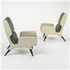 Image 1 : Gio Ponti armchairs from the Hotel Parco dei Principi, Roma, pair Ca