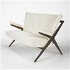 Image 1 : Franco Albini settee, model #147 Singer & Sons Italy, c. 1950 Italia