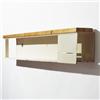 Image 1 : Charlotte Perriand wall-mounted shelf from Les Arcs France, c. 1968