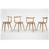 Image 1 : George Nelson & Associates Pretzel side chairs model #5890, set of f