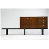 Image 1 : George Nelson & Associates Thin Edge cabinet model #5230, with slat