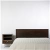 Image 1 : George Nelson & Associates Thin Edge headboard and nightstand, model