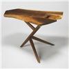 Image 1 : George Nakashima Conoid Cross-Legged end table  USA, 1978 English wa