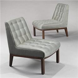 Edward Wormley lounge chairs model #5000A, pair Dunbar USA, c. 1957