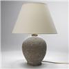 Image 1 : Jean Besnard table lamp France, c. 1935 glazed stoneware, French pap