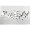 Image 1 : Georg Jensen Cactus silverware Denmark, c. 1940 sterling silver, sta