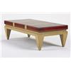 Image 1 : Tommi Parzinger coffee table, model #5310 Charak  USA, c. 1955 bleac