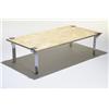 Image 1 : Francois Arnal T9 coffee table Atelier A France, c. 1970 chrome-plat