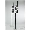 Image 1 : Arredoluce floor lamps, pair Italy, c. 1970 enameled and chrome-plat