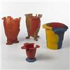 Image 1 : Gaetano Pesce vessels, set of four Fish Design Italy, c. 1995 resin