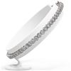 Image 2 : 4.5 ctw Diamond Designer Bracelet 18K White Gold - REF-421N5F