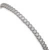 Image 3 : 4.5 ctw Diamond Designer Bracelet 18K White Gold - REF-421N5F