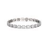 Image 3 : 7 ctw Diamond Bracelet 18K White Gold - REF-759Y3X