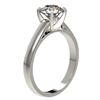 Image 3 : 1.50 ctw Certified Quality Diamond Engagment Ring 10k White Gold - REF-236H3R